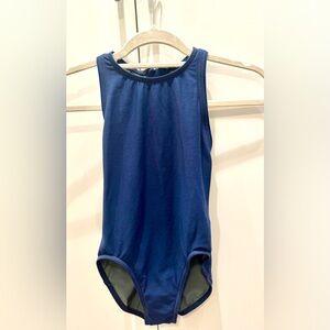 Jolyn Navy Blue Anique One Piece Swimsuit, Size 28